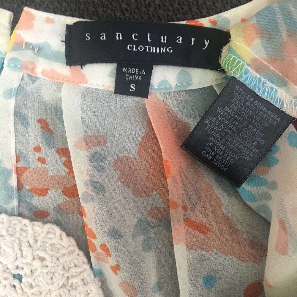 Anthro Sanctuary Soca flutter blouse - Picture 8 of 8
